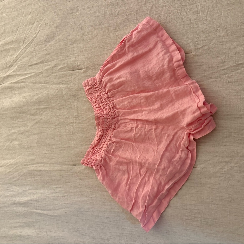 Pink Ruffled Shorts - Picture 4 of 4